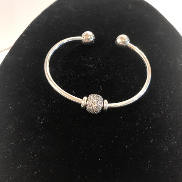 Pandora Jewelry - Authentic Pandora open bangle bracelet